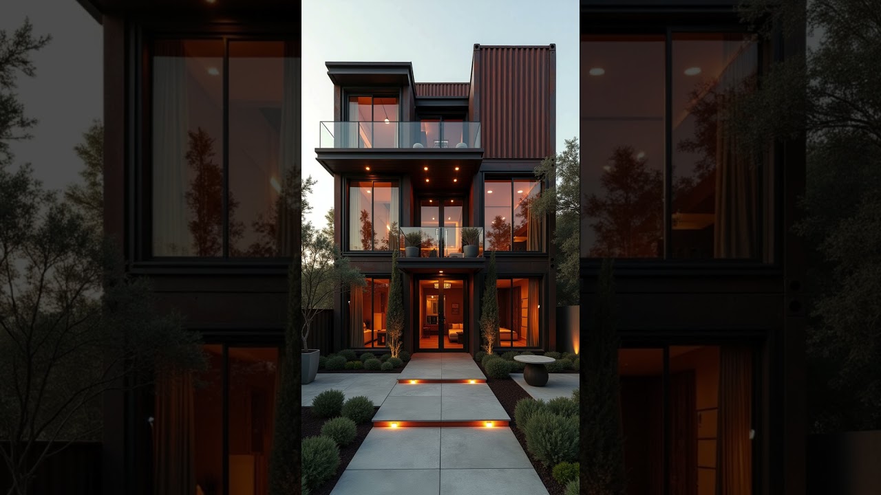 Luxury Shipping Container Homes: The Ultimate Blend of Industrial Chic and Modern Elegance #home