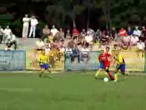 Stal - LZS Turbia  (sierpień 2007) - bramka Szafranka