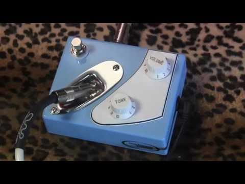 Mcpherson Deluxe Strat Boost pedal demo 20db Booster with Tone Control