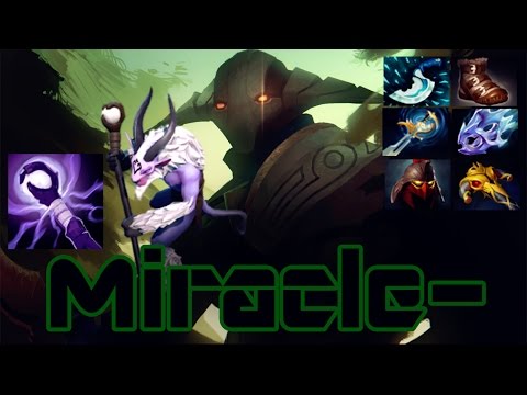 Miracle- Sven Control Satyr Banisher'sPurge Skill 8947 MMRanked #Dota2Holyshit