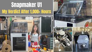 Snapmaker U1: My Verdict After 1,000+ Hours | 4-Toolhead Tool Changer 3D IN-DEPTH Review