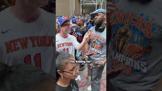 Knicks Parade right now