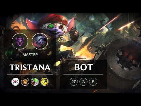 Tristana ADC vs Ezreal - KR Master Patch 9.3