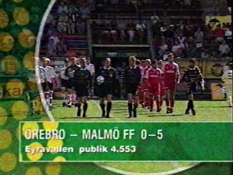 1997-08-09 Örebro SK - Malmö FF 0-5 Allsvenskan