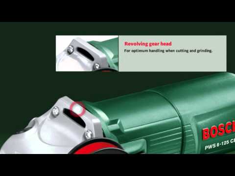 Bosch Angle Grinder PWS 8-125 CE "electronic"