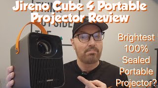 Jireno Cube 4 Portable Projector Review | Best Sub $300 Projector?