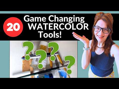 Top 20 Must Have Accessories (Watercolor Supplies for Beginners!)