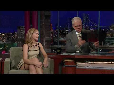 エマ・ワトソン - デヴィッド・レターマン 2009年7月8日 (Emma Watson - David Letterman July 8, 2009)