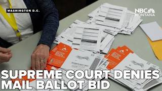 Supreme Court rejects Trump bid to lift injunction on USPS ballot mail rule