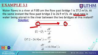 TOPIC 3 (Part A ) BASIC EQUATIONS IN FLUID MECHANICS