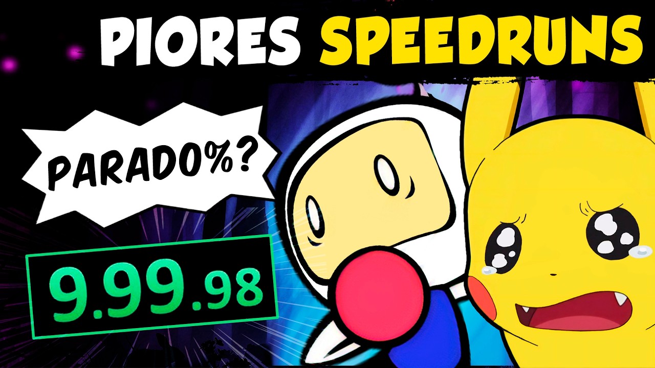 Speedruns que NINGUÉM Deveria Jogar... mas jogam