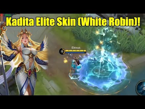 Mobile Legends - NEW KADITA ELITE SKIN (WHITE ROBIN)! SKINS EFFECT ONLY!