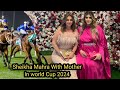 Dubai Princess Sheikha Mahra With her mother At Horse World Cup Dubai 2024 #sheikhamahra #lifestyle
