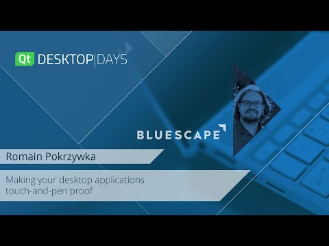 QtDD - Making your Desktop Applications Touch-and-Pen Proof