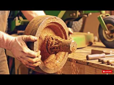 I Restored a 105-Year-Old Push Mower | Rusted to Perfect Asmr Restoration #PushMowerRestoration