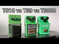 Tube Screamer comparison: TS808 vs TS9 vs TS10 - How close can they get?