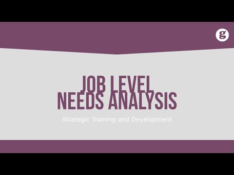 Training and the Internal Environment