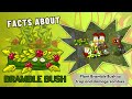 facts about bramble bush from pvz2