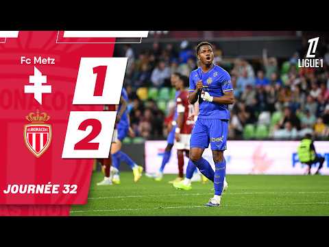 FC Metz 1-2 FC AS Monaco Monte Carlo