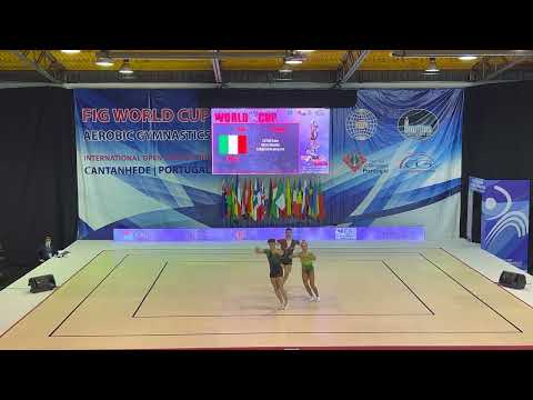 Final World Cup Aerobic Gymnastics Cantanhede 2022 Trio