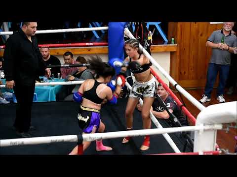 Lethal Ladies Fight Night 16/06/18 Emma Nesbitt (NZ) VS Josie Rossallen (AUS)