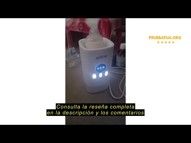 Vídeo relacionado con KOSTTE Calienta Biberones, Función de Descongelación, Calentamiento Uniforme Del Líquido, Calentador de biberones eléctrico, Calentador de Alimentos para Bebés, Apto para Tarritos, Blanco