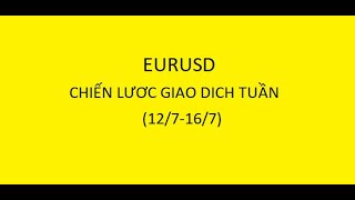 EURUSD - Chiến lược giao dịch tuần (12/7 - 16/7)