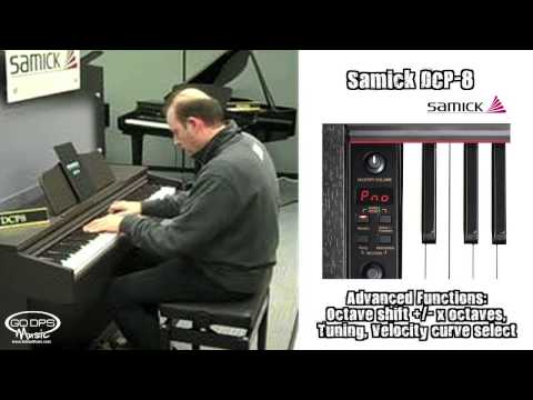 Samick DCP-8 Digital Piano Demonstration