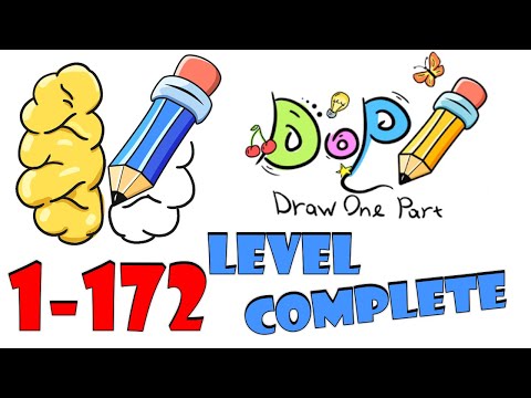 DOP: Draw One Part Levels 1 - 172 Complete Solution Gameplay Walkthrough | Say Games