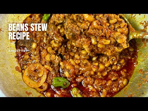 BEANS STEW RECIPE | RED RED