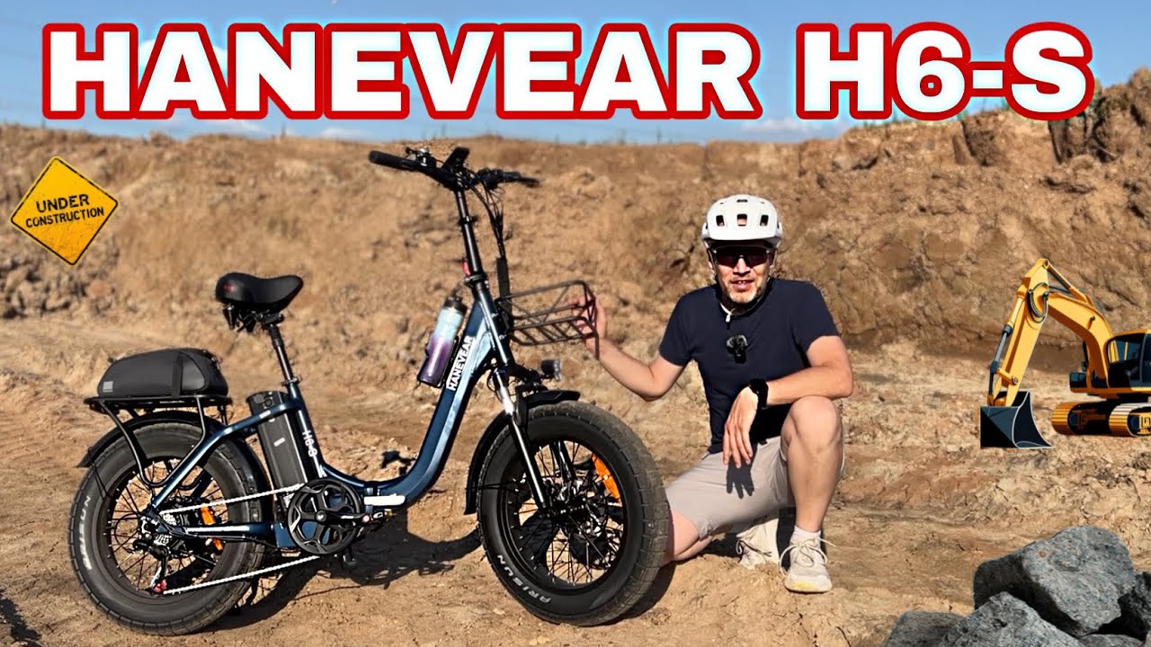 Hanevear H6-S Test Review des 2025er Models mit 24 AH Akku 20x4.0 Fatbike Ebike Pedelec