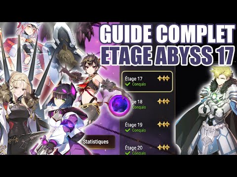 [Epic Seven] Abyss Challenge Mode 17 - 3 stars (gear + French commentary)