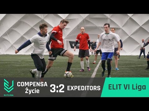 COMPENSA Życie 3:2 Expeditors - ELIT VI Liga [ZIMA 2018]