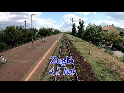 The Line Budapest Nyugati - Cegléd (Nr. 100.) 2019_4k