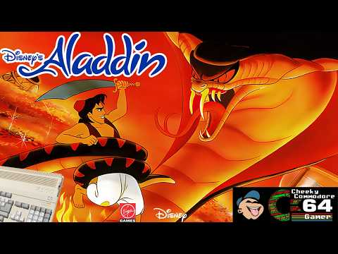 ALADDIN – Commodore Amiga (1994) | Disney’s Classic Agrabah Platform Adventure