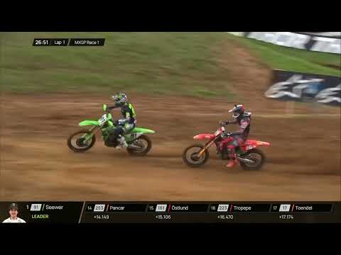 Gajser vs Seewer MXGP Race 1 | MXGP of Italy 2024