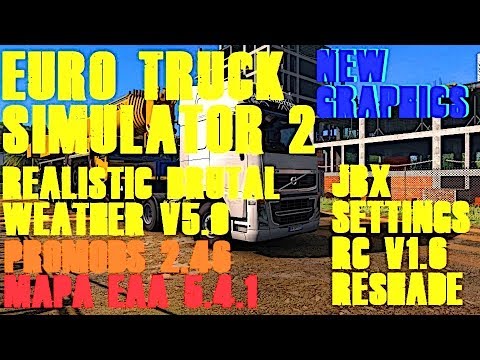 Euro Truck Simulator 2 - Uklidnující jízda - MEGA MODS - MEGA MAPS