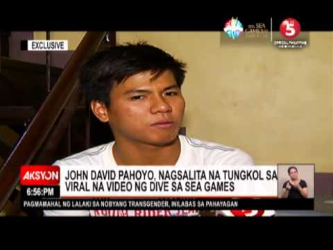 EXCLUSIVE | John David Pahoyo, nagsalita na tungkol sa viral video ng dive sa SEAG