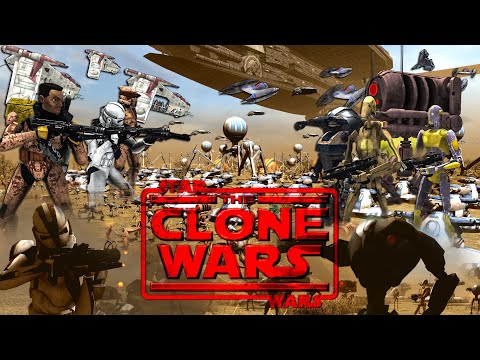 Full Scale Second Battle of Balmorra STAR WARS: The Clone Wars | Cinematic Film