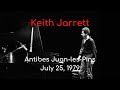 Keith Jarrett, Antibes Juan-les-Pins, July 25, 1979