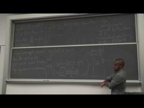 Math 205 Lecture 10 - Derivatives, their properties and effects on graphs, and derivative formulas