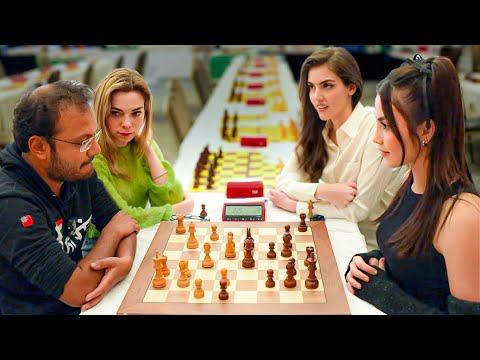 Indian Chess Master Gets Flustered By 3 Women...