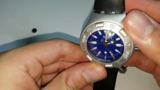 Swatch Irony Scuba 200 Aluminium - Sostituzione batteria / Replacing  battery Chords - Chordify