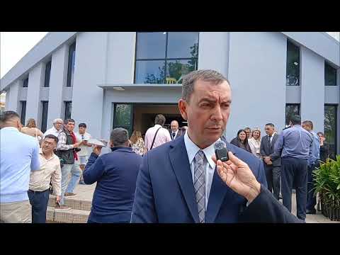 Selmar Meza intendente de Caá Catí en la fiesta patronal de San Miguel 29-9-26