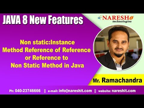 Java 8 Non Staticinstance Method Reference Of Reference Or Reference To Non Static Method In Java