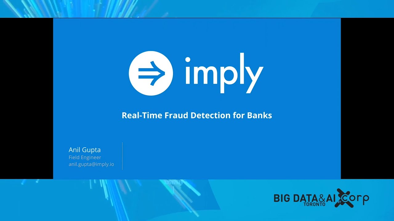 Real-time fraud detection for banks - Imply
