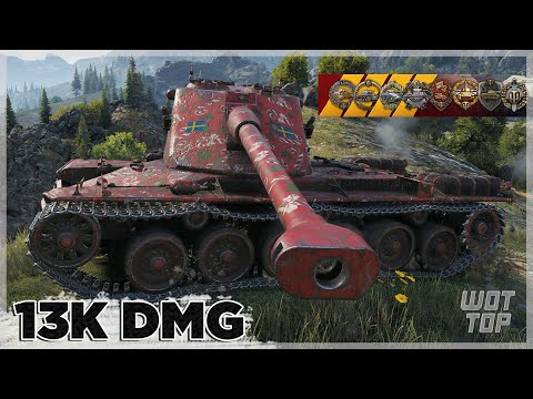 Kranvagn – 13K CARRY – World of Tanks