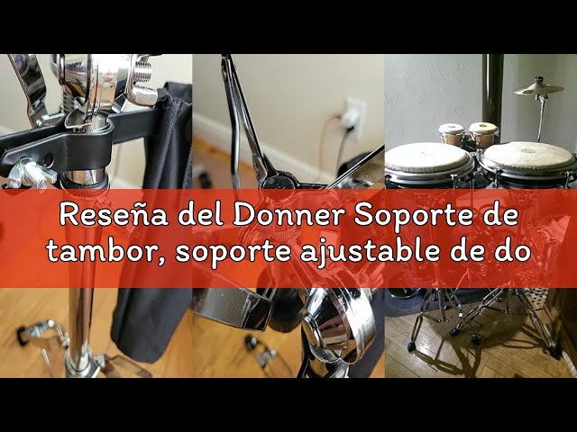 Vídeo relacionado con Organizador acolchado para equipo de tambor, mango softshell resistente, correa para el hombro, protector de equipo de músicos, ajuste universal, Iron Cobra Dw Mapex Pearl Tama repuestos de repuesto