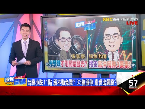 外資多單回來了!AI族群不整齊 蘋概先看光學股?大立光本周四法說 下半年旺季到?看高價做平價?AI.網通.車用概念股 當沖熱再起 降低風險教戰《股民開講》張家豪 鱷魚老師 20230710