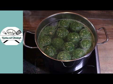Spinatknödel mit Cremespinat – Einfache Anleitung für fluffige Knödel!